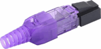 Nikomax CAT6 RJ45/8P8C árnyékolatlan Szerszám nélkül szerelhető Csatlakozó Dugó