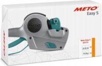 Meto Easy S 821/12 Egysoros 8 karakteres Cimkéző / Árazógép - Ezüst / zöld