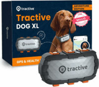 Tractive GPS DOG XL Adventure Edition Okos nyomkövető kutyáknak - Szürke