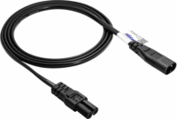 Akyga AK-RD-08A 250V Hálózati tápkábel hosszabbító 1.5m - Fekete