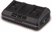 Scheppach SDBC2.4A - IXES 20V Dupla Akkumulátor töltő