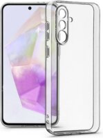Haffner Samsung Galaxy A36 5G Szilikon Hátlapvédő Telefontok - Átlátszó