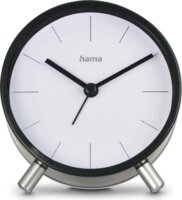 Hama 222226 Flores Asztali ébresztő óra Ø 12cm - Fekete