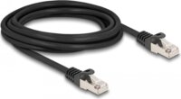 DeLock 80189 S/FTP RJ50 Patch kábel 3m - Fekete