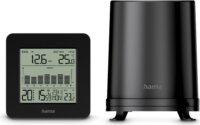 Hama 222220 LCD Meteorológiai Időjárás állomás külső szenzorral - Fekete