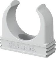 OBO 2955 M25 100db/csomag világosszürke quick rögzítőbilincs