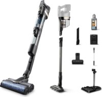 Philips XW9383/01 AquaTrio Cordless Akkus porzsák nélküli Felmosó porszívó - Fekete