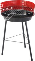 Somogyi Nava BBQ Guru Hordozható Kerti grill 33cm - Fekete / Piros