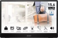 MSI 15,6" PRO MP161 IPS FHD Hordozható Monitor - Szürke