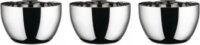 Alessi SG59 Mami Rozsdamentes acél tál készlet 3 db 8,5 x 8,5 cm - Ezüst