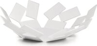 Alessi MT01 La Stanza Scirocco Rozsdamentes Acél tál 23 x 24 cm - Fehér / Ezüst / Fekete