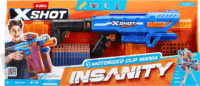 Zuru Toys XSHOT Insanity Clip Mania szivacslövő fegyver 72db tölténnyel