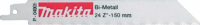 Makita P-04905 150mm Orrfűrészlap (5db/csomag)