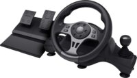 Trust GXT 289 Movi Black USB Kormány és pedál - Fekete (Switch / PS4 / Xbox One/Series/S/X)