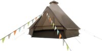 Easy Camp 120484 Tipi 7 személyes Jurta sátor 355 x 385 x 265 cm - Barna