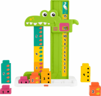 Fisher-Price JCT13 Vidám színes számoló krokodil fejlesztő játék