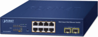 Planet GS-2210-8P2S Smart 8+2-port Gigabit PoE+ Switch