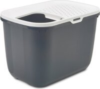 Savic Hop Macska alomdoboz 90L - Fekete/Fehér