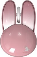MOFII M6DM Rabbit Bluetooth + RF Wireless Egér - Rózsaszín