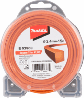 Makita E-02808 2,4mm Szögletes damil (15m)