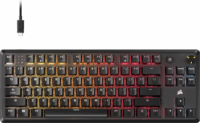 Corsair K70 CORE TKL RGB Vezetékes Mechanikus Gaming Billentyűzet US - Fekete