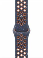 Apple Watch S1/S2/S3/S4/S5/S6/S7/S8/S9/S10/SE Gyári Nike Sport szíj 38/40/41mm - Kék Láng S/M