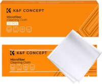 K&F Concept SKU.1615 Mikroszálas törlőkendő 15 x 15 cm / 20 db - Fehér