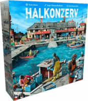 Halkonzerv Bt. Egyszemélyes pakli építős társasjáték