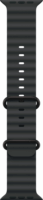Apple Watch Óceán szíj Fekete Titán csattal Okosóra szíj 49mm - Fekete Titán