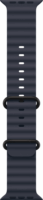 Apple Watch Óceán szíj Fekete Titán csattal Okosóra szíj 49mm - Tengerészkék