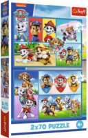 Trefl 2 x 70 darabos Mancs őrjárat kalandok puzzle
