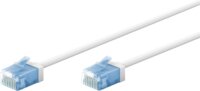 goobay U/UTP Cat.6a RJ45 Patch kábel 15m - Fehér