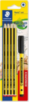 Staedtler Noris® 120 hatszögletű "HB" Grafitceruza készlet tűfilccel (8+1 db / csomag)