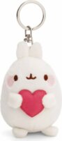 Nici Molang a nyuszi szívvel plüss kulcstartó plüssfigura 8 cm