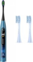 Oclean X10 Szónikus Elektromos fogkefe + 2 db pótfej - Kék