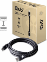 Club3D CAC-1165 Mini DisplayPort apa - Mini DisplayPort apa Kábel 1m - Fekete