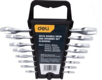 Deli Tools EDL160008A villáskulcs készlet 8 darabos