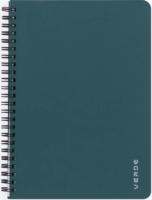 Verde 8-869 60 lapos A5 Vonalas spirálfüzet - Zöld