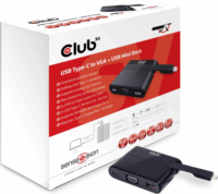 Club3D CSV-1532 Univerzális USB-C Laptop dokkoló Állomás 60 Watt
