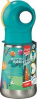 Maped Picnic Jungle Fever Rozsdamentes acél Gyerek Kulacs 350 ml - Dzsungel mintás