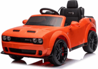 Buddy Toys BEC 8144 Dodge Challenger Elektromos gyerek járgány LED fénnyel - Narancs