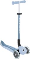 Globber Go-Up Active Lights Eco Háromkerekű gyerek roller üléssel - Világoskék