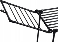 Promis Monza Összecsukható Ruhaszárító Állvány 26 x 60 x 11,6 cm - Fekete