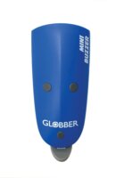 Globber Mini Buzzer 2 az 1-ben LED Kerékpár első lámpa és csengő - Kék