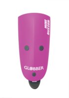 Globber Mini Buzzer 2 az 1-ben LED Kerékpár első lámpa és csengő - Rózsaszín