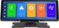 Podofo A3179 9,3" Autómonitor Carplay&Android Auto + Első HD Kamera