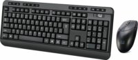 Adesso WKB-1320CB Antimikrobás Wireless Billentyűzet és egér - Angol (US)