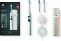 Oclean X Ultra Set Szónikus Elektromos Fogkefe +2 db pótfej - Zöld