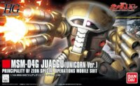Bandai HGUC 1/144 MSM-04G Juaggu (Unicorn Ver.) Gundam figura