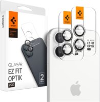 Spigen Glass tR EZ Fit Optik Pro HD Apple iPhone 16 / 16 Plus kameralencse védő üveg - Átlátszó (2db)